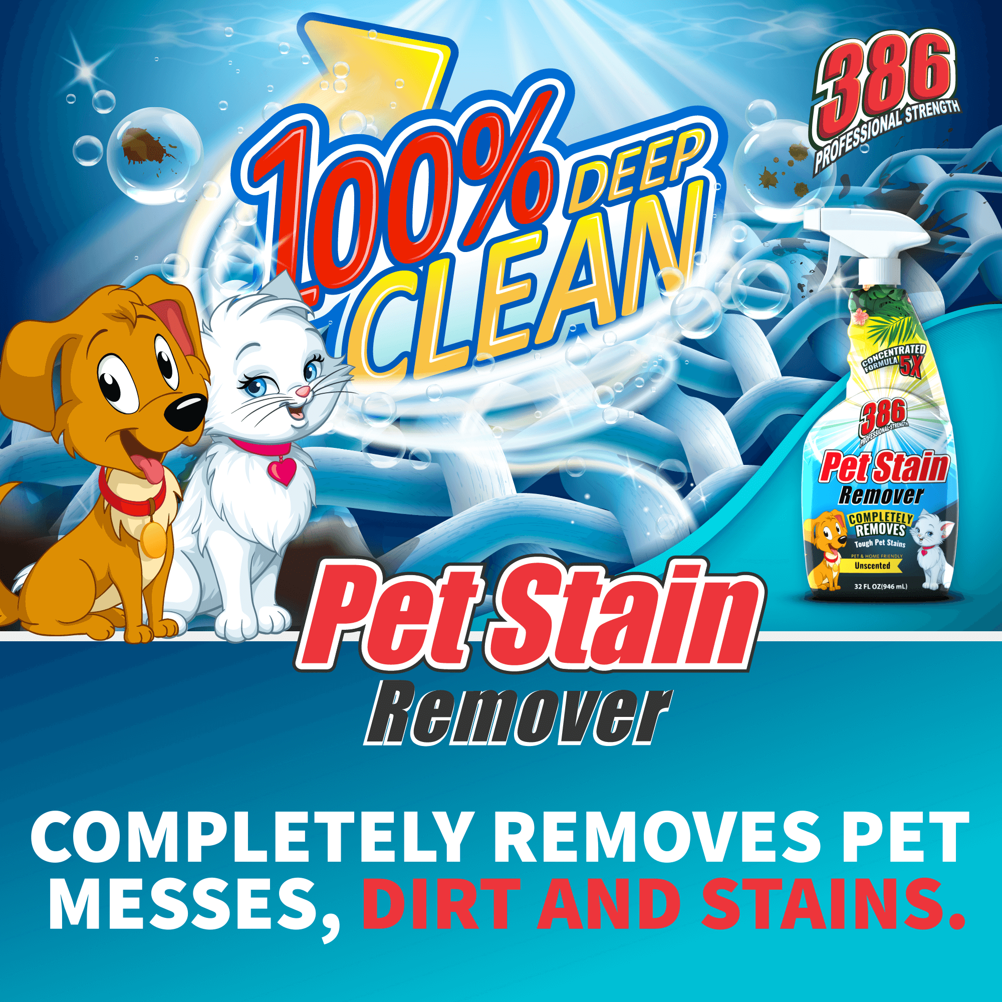 386 Pet Stain